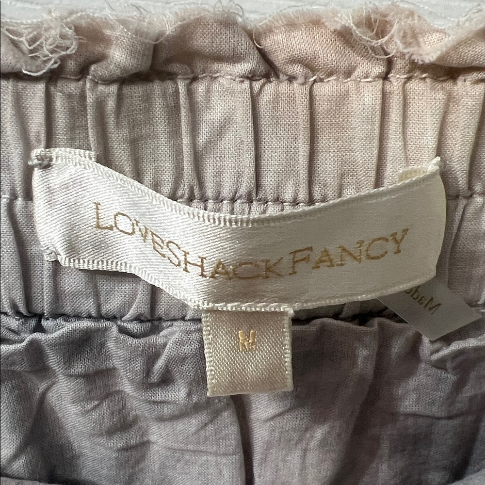 LoveShackFancy Heritage Lace Tiered Mini Skirt – Cottagecore Boho Size Medium - Picture 2 of 4